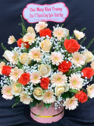 Đặt giỏ hoa khai trương đẹp ở đâu tại vũng tài