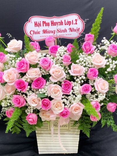 Đặt giỏ hoa tặng sinh nhật thầy cô tại Vũng Tàu