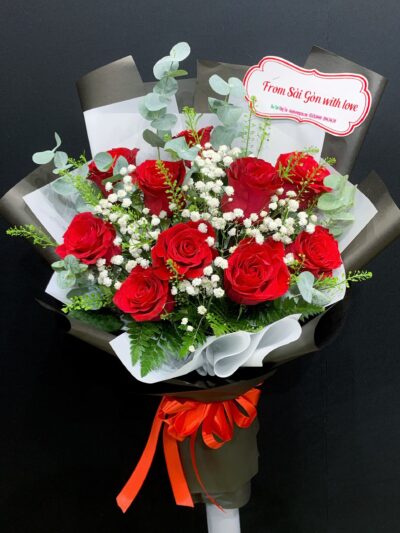 Bó Hoa Hội Nghị sang trọng, tinh tế với sự kết hợp hài hòa của các loài hoa.