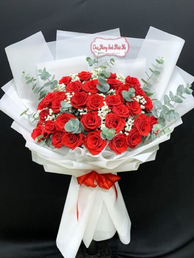 Bó hoa màu sắc rực rỡ, lựa chọn lý tưởng cho Hoa Valentine 14/2