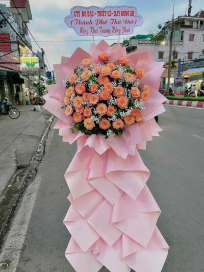 Đặt kệ hoa mừng khai trương tại Vũng Tàu