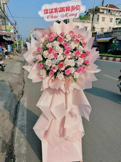 Kệ hoa tươi khai trương đẹp tại Vũng Tàu